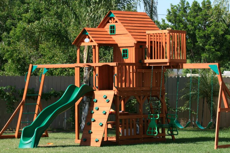 Wooden Swing Set Installation in Prescott Valley, AZ